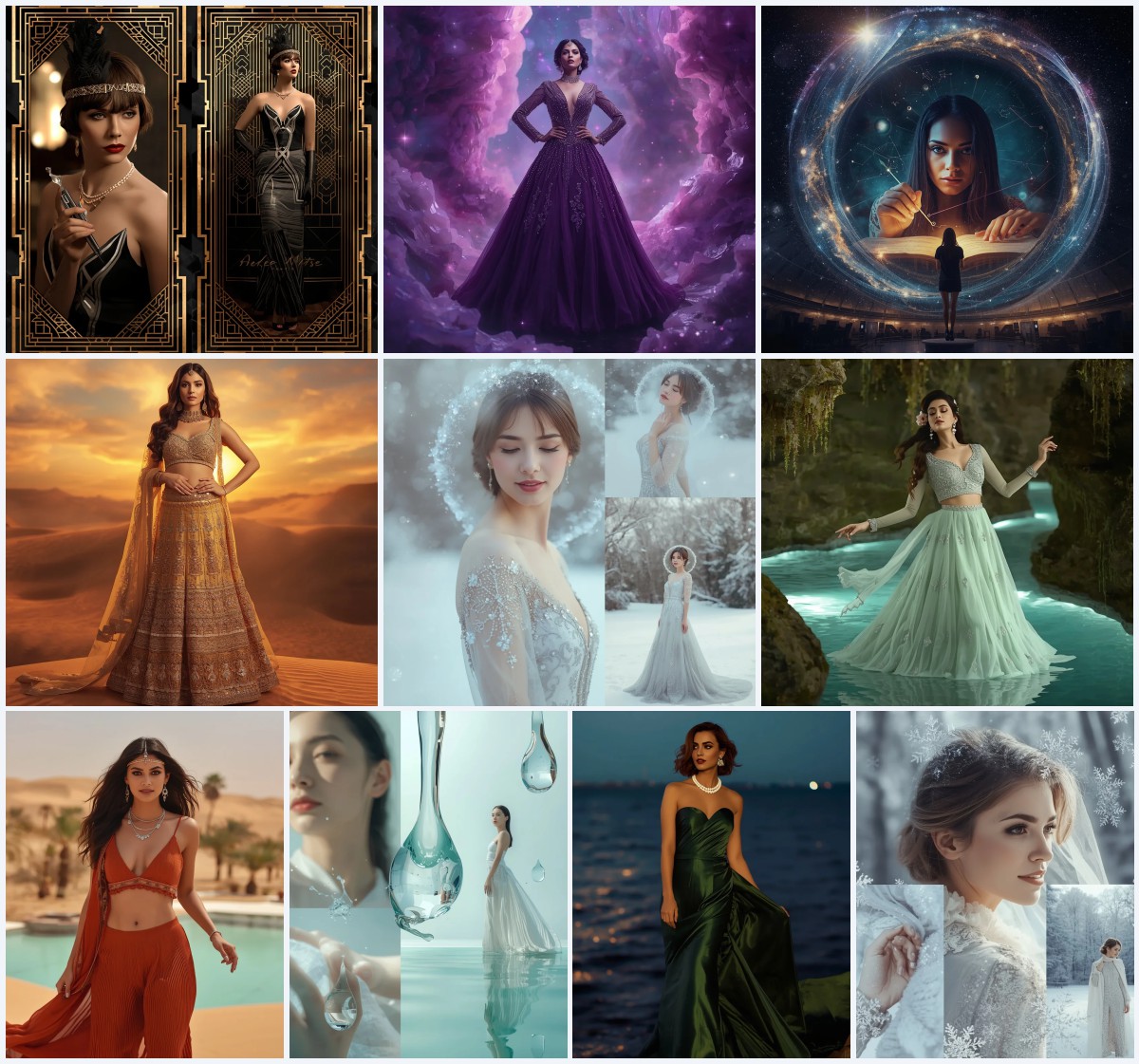 Best 10 AI Prompts for Women’s Artistic Body Paint Photography with Creative Designs | Influencers ai prompt