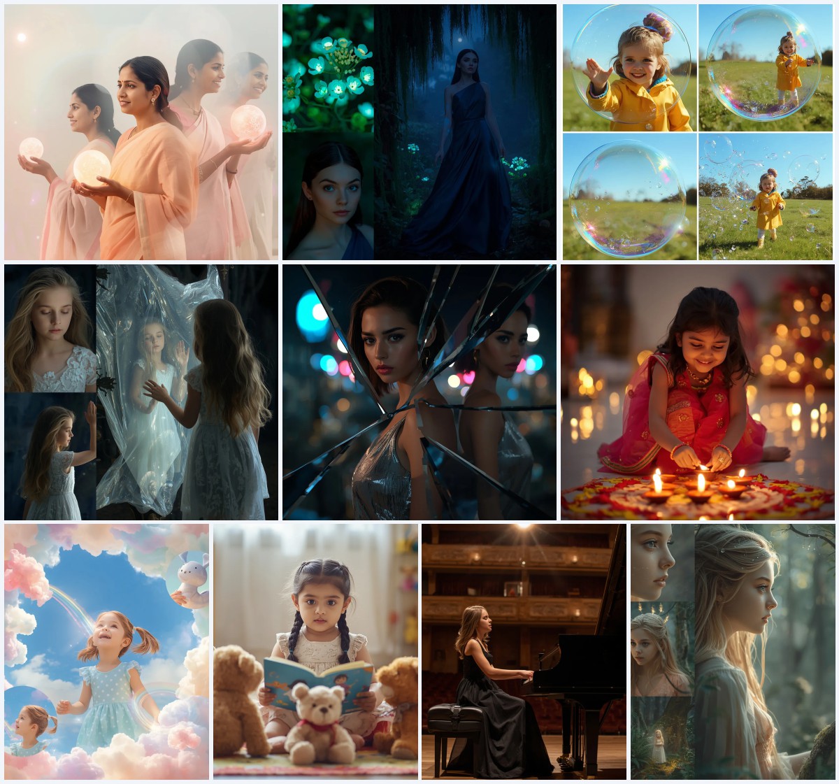 Best 10 Beautiful Girl’s AI Prompts for Elegant Greenhouse Garden Portraits | prompt for gemini girl instagram in english