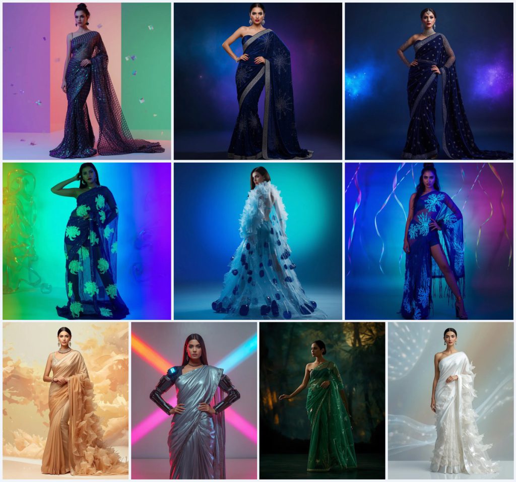 New 10 AI Prompts for Elegant Saree Looks in Classic Library Settings | new trending prompt chatgpt link