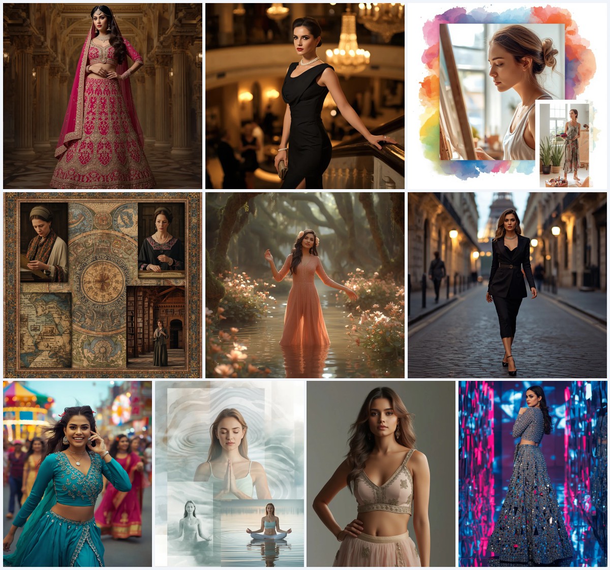 New 10 AI Prompts for Women’s Historical Figures in Period Costumes with Authentic Settings | wedding ai prompt